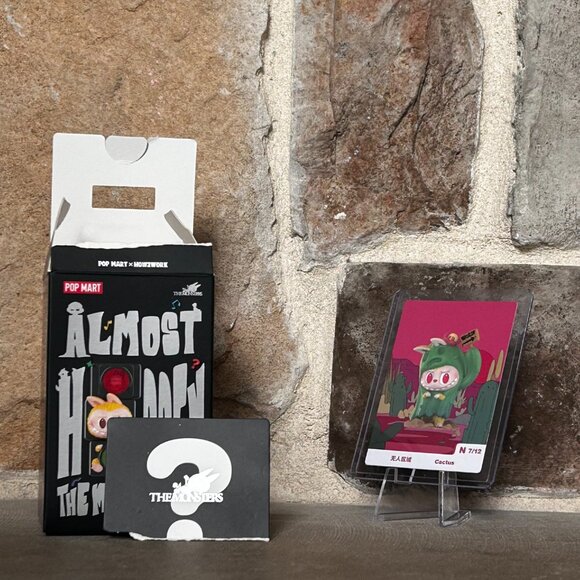 Cactus- THE MONSTERS- Almost Hidden Series- POP MART- AUTHENTIC Labubu - Picture 3 of 4